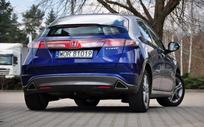 Honda Civic cena 29900 przebieg: 167000, rok produkcji 2011 z Siewierz małe 704